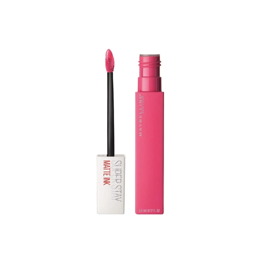 MAYBELLINE New York Super Stay Matte Ink Liquid Lipstick, Transfer Proof, Long Lasting, Limited Edition Birthday Bestie Cake Scented Shades 30 Romantic