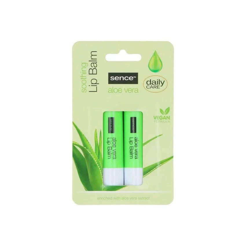 Sense Beauty مجموعة  من مرطبات الشفاه بخلاصة الصبار