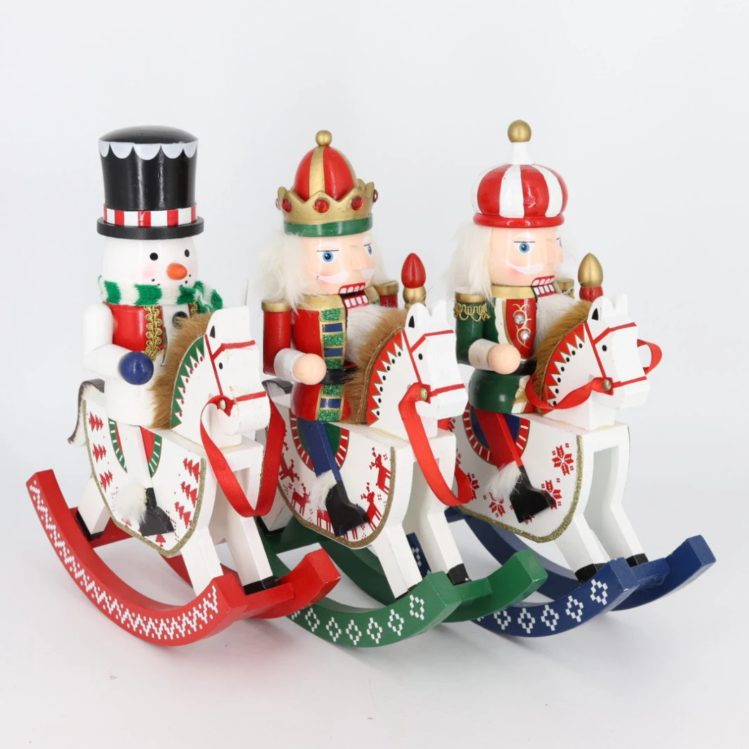 Nutcracker On Carousel Horse