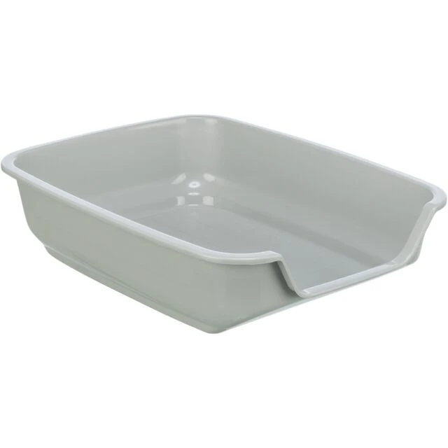 صندوق فضلات جونيور نونو مع مدخل 28 × 9 × 36 سم (Junior Nuno Cat Litter Tray with Entry 28 × 9 × 36 cm)