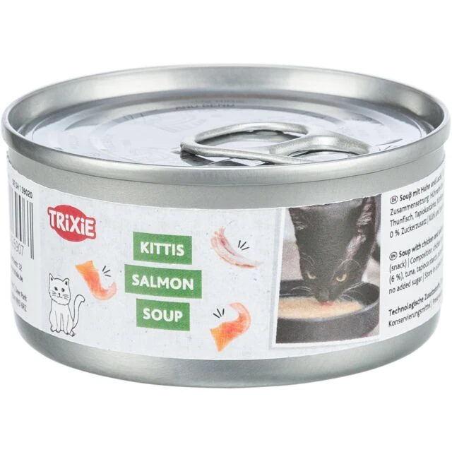 شوربة السلمون مع الدجاج والسلمون 80 غ (Salmon Soup with Chicken and Salmon 80 g)