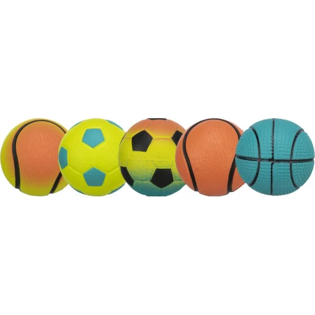 كرة نيون من المطاط الرغوي 4.5 سم (Neon Ball, Foam Rubber 4.5 cm)