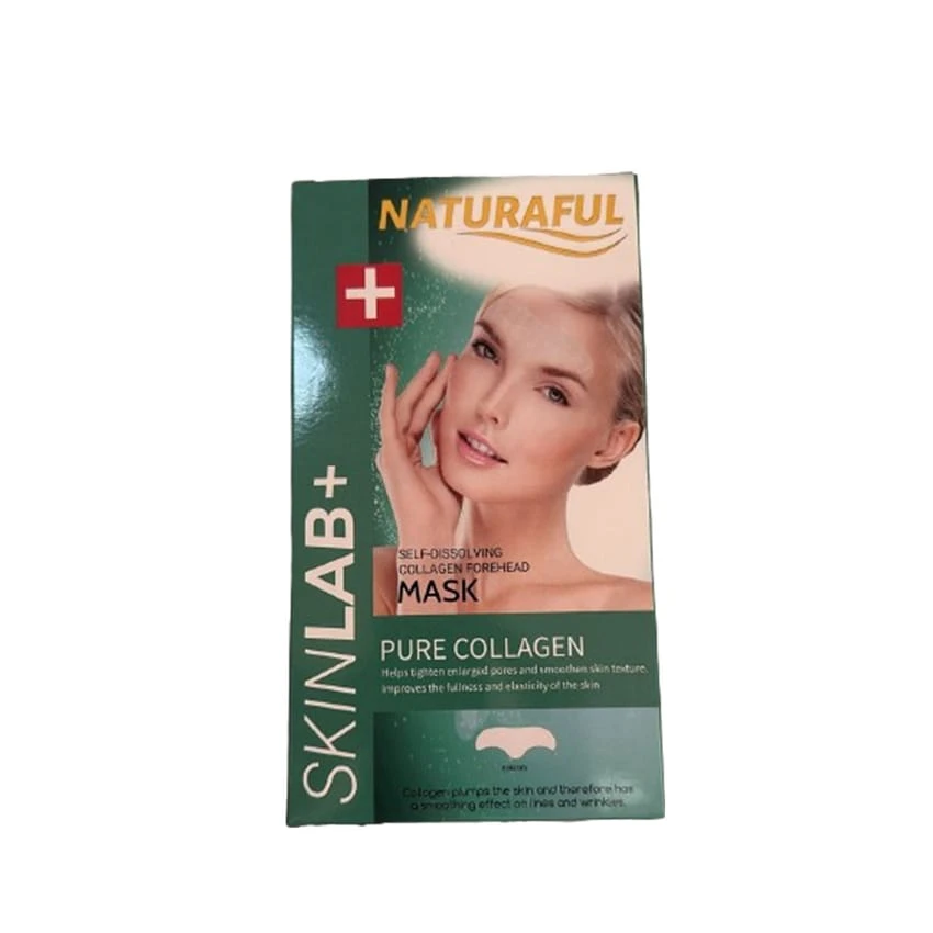 Melting Collagen Forehead Film Patches for Face 6 Sheets Hydrating, Boost Collagen, Reduces Wrinkles Sheet Mask Self Dissolving Skin Patch