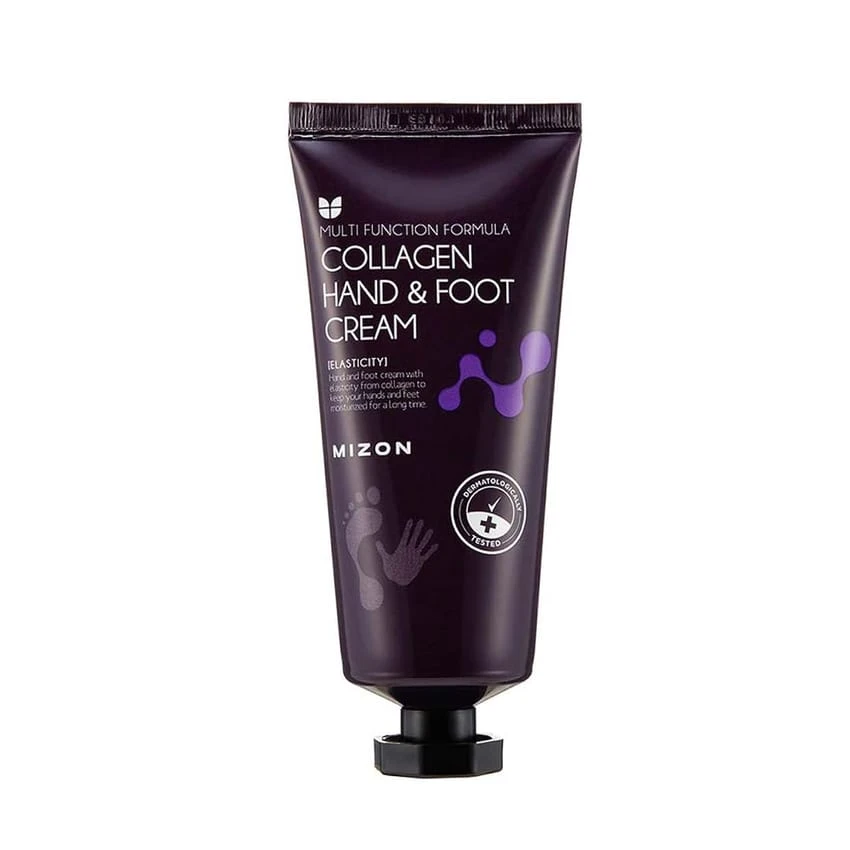 MIZON Anti Aging Collagen Repairing Hand Cream, Moisturizing Lotion Skin Porectant for Dry Hands, Heels and Elbows, for Cracked Hands and Feet, Dry Skin Relief, All Skin Types 100ml