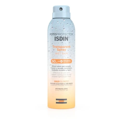 ISDIN Transparent Spray Wet Skin SPF50+ 250ml