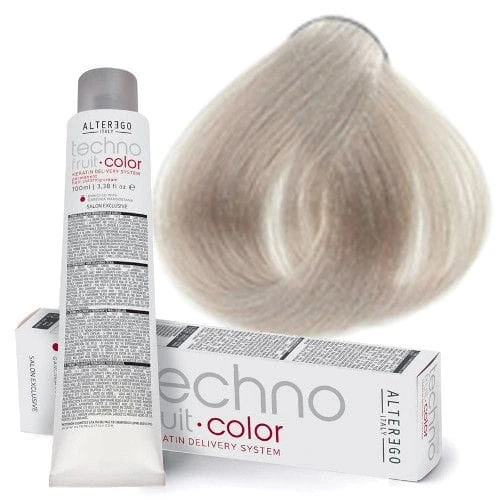 صبغة الشعر Alterego Italy Techno Fruit Color 100mlr 11/21ss super lightner iris ash