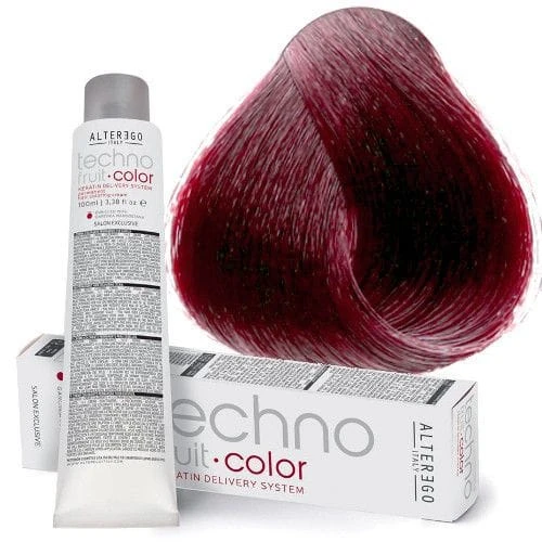 صبغة الشعر Alterego Italy Techno Fruit Color 100ml 6/26 أشقر داكن أحمر قزحي