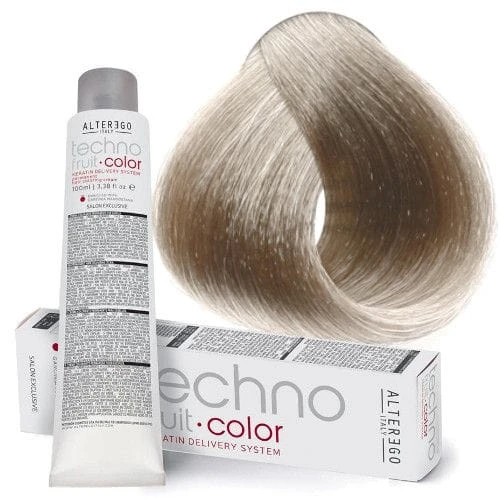 Alterego Italy Techno Fruit Color Hair 100ml 10/2  blond platinum iris