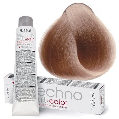 صبغة الشعر AlterEgo Italy Techno Fruit Color 100ml 9/04 أشقر فاتح جدًا نحاسي طبيعي