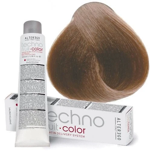 صبغة الشعر Alterego Italy Techno Fruit Color 100ml 8/34 أشقر فاتح نحاسي ذهبي