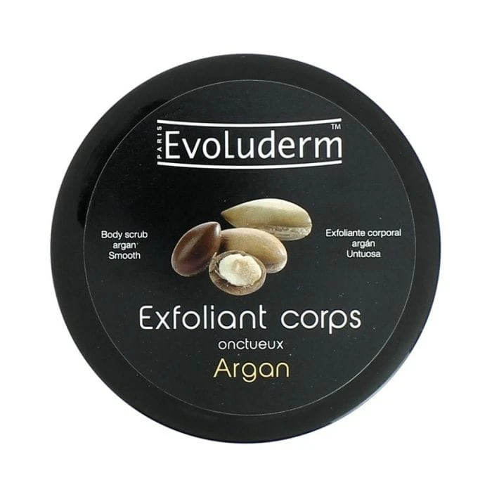 Evoluderm exfoliant body scrub argan 200 ML