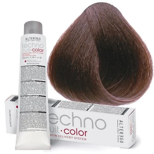 صبغة الشعر AlterEgo Italy Techno Fruit Color 100ml 6/32 أشقر داكن قزحي ذهبي
