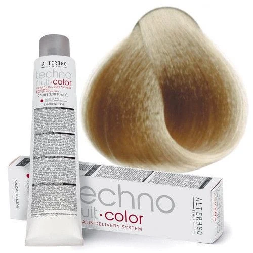 صبغة الشعر AlterEgo Italy Techno Fruit Color 100ml 10/31 أشقر بلاتيني ذهبي رمادي