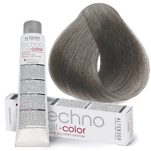 صبغة الشعر AlterEgo Italy Techno Fruit Color 100ml 8/11 أشقر فاتح رمادي مكثف