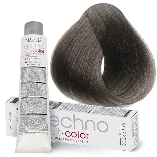 صبغة الشعر AlterEgo Italy Techno Fruit Color 100ml 6/11 أشقر غامق رمادي مكثف
