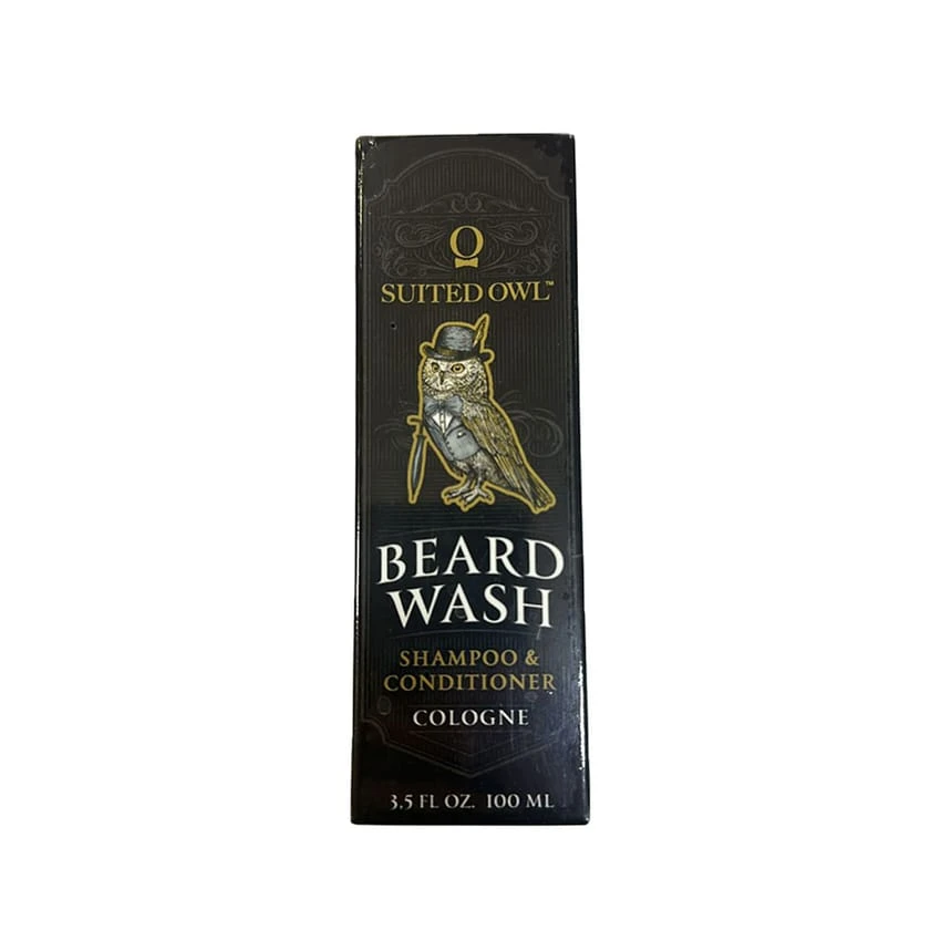 شامبو وبلسم للشعر من Suited Owl Bread Wash للرجال 100 مل