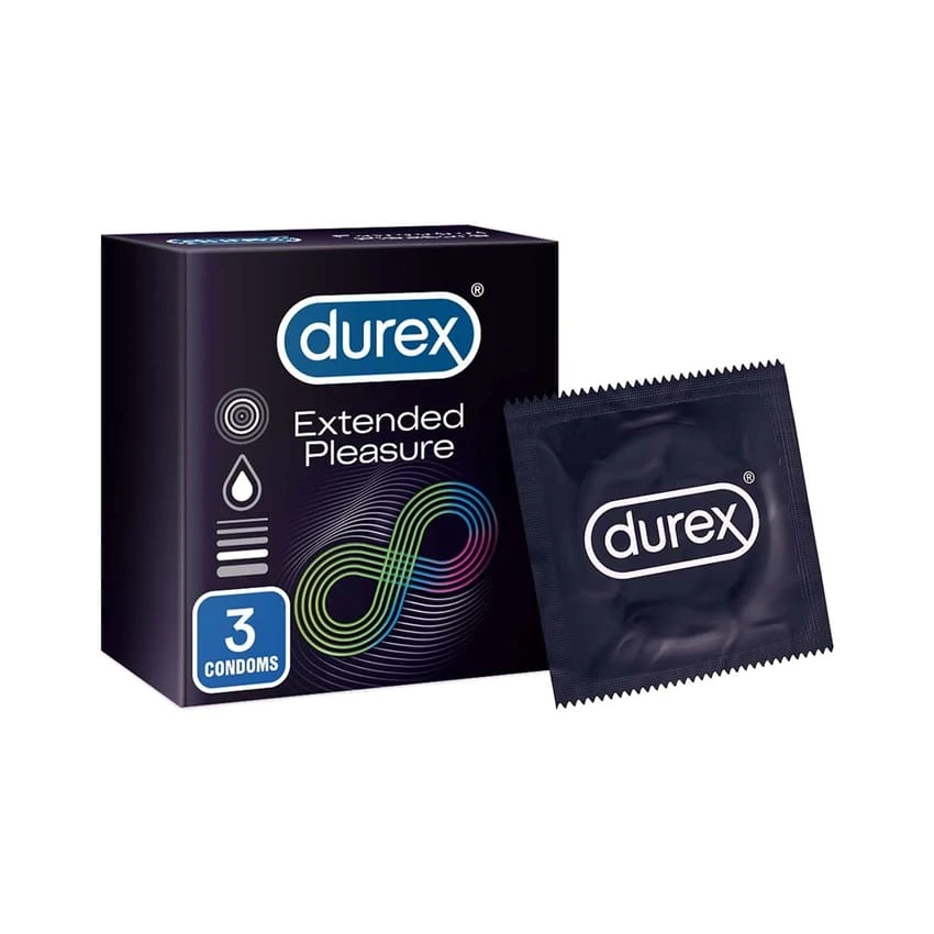 Durex Extended Pleasure Condoms 3's
