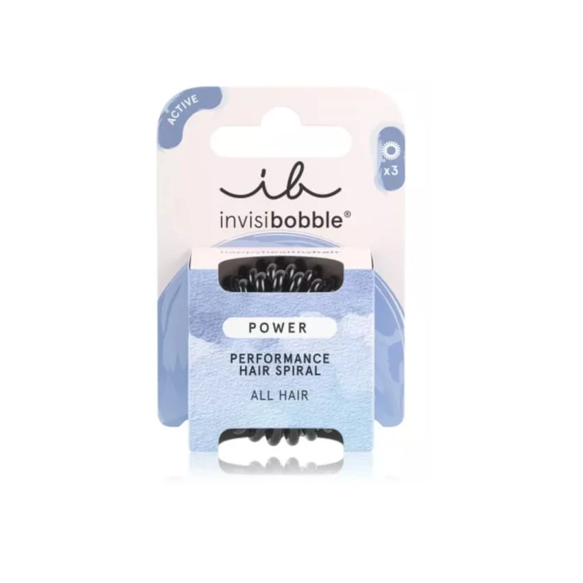 Invisibobble Power True Black Hair 3 pcs