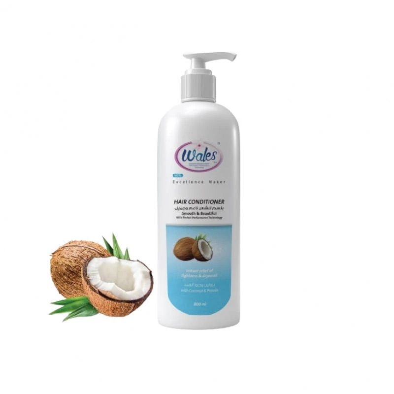 Wales Hair Conditioner Concentrated_Coconuts Wales Hair Conditioner with Coconut Extract 800ml