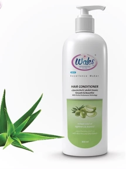Wales Hair Conditioner Concentrated_Cactus Wales Hair Conditioner with Aloe Vera & Olive Extract 800ml
