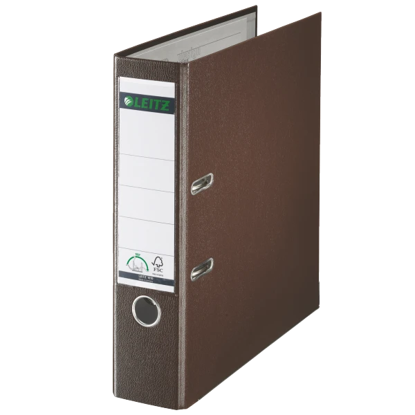 ملف صندوقي من Leitz 180° LAF مغلف بالبلاستيك بعرض 80 مم
