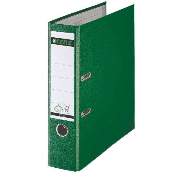 ملف صندوقي من Leitz 180° LAF مغلف بالبلاستيك بعرض 80 مم