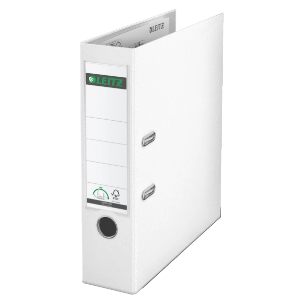 ملف صندوقي من Leitz 180° LAF مغلف بالبلاستيك بعرض 80 مم