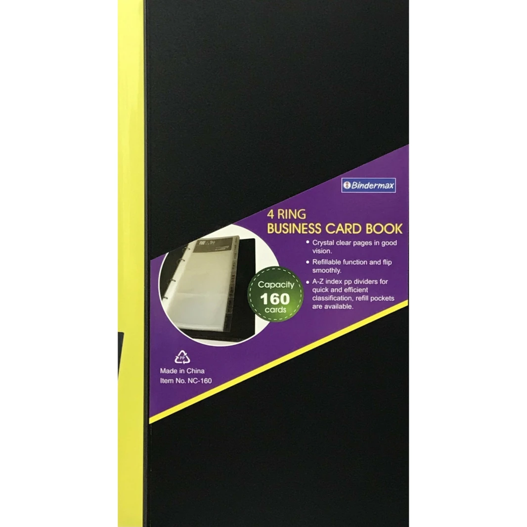 ألبوم بطاقات العمل من بايندر ماكس 27×15 سم