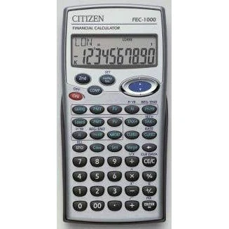 حاسبة المواطن المالية FEC-1000
