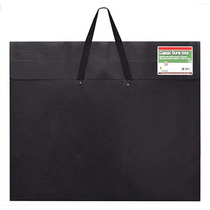 حقيبة Star Products Dura Tote سوداء عالية القوة مع مقابض مجموعة فنية