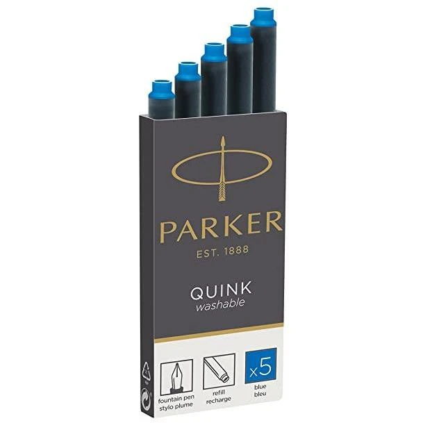 Parker Fountain Pen Ink Cartridge - Pack of 5
