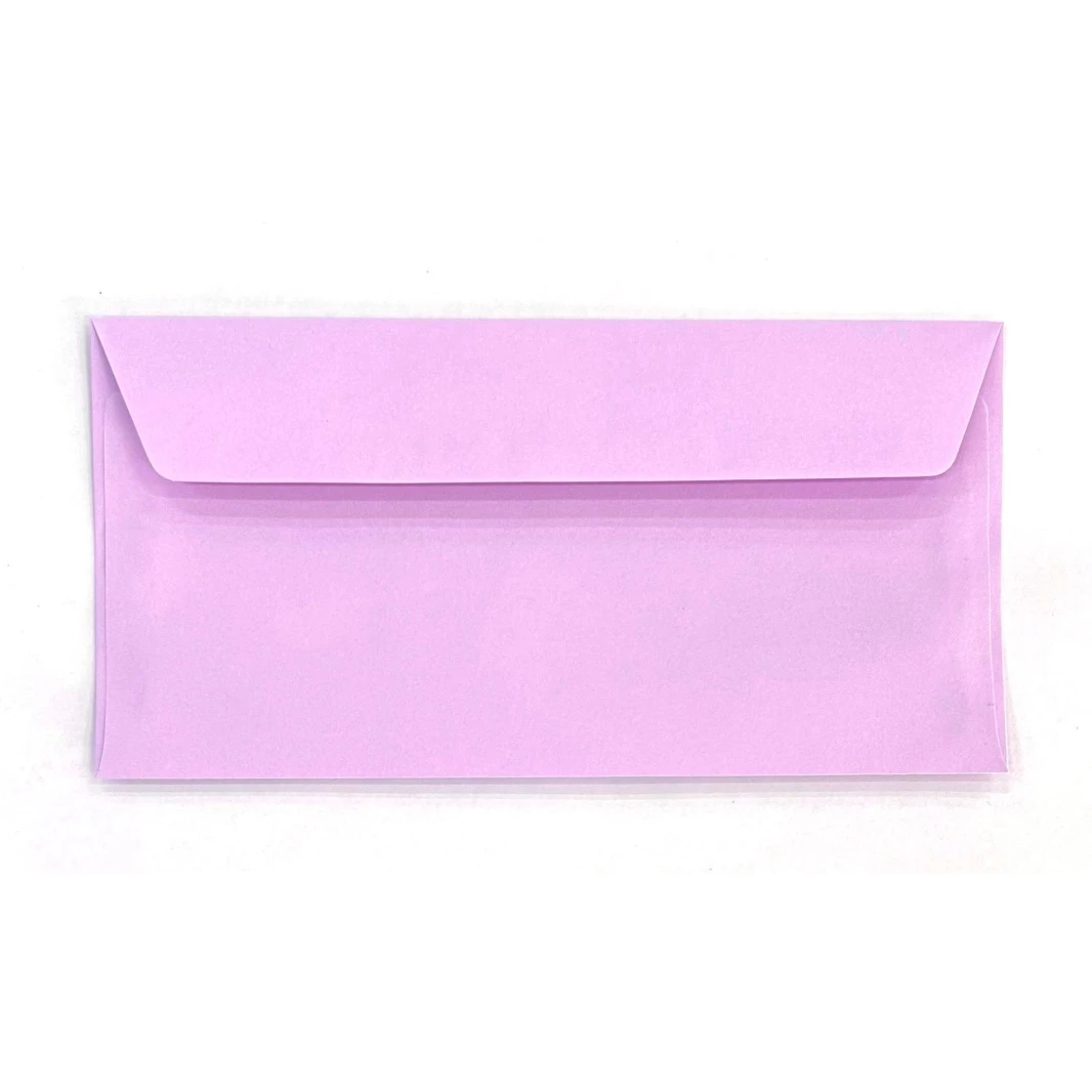 Favini Burano Lilac Premium 90g Peel & Seal Envelopes 110x220mm - Pack of 25