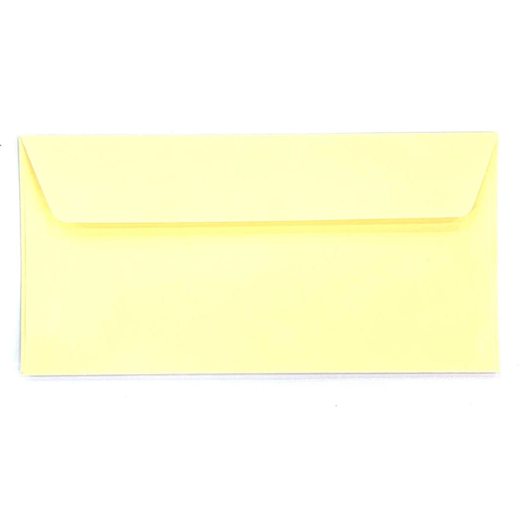 Favini Burano Buff Premium 90g Peel & Seal Envelopes 110x220mm - Pack of 25