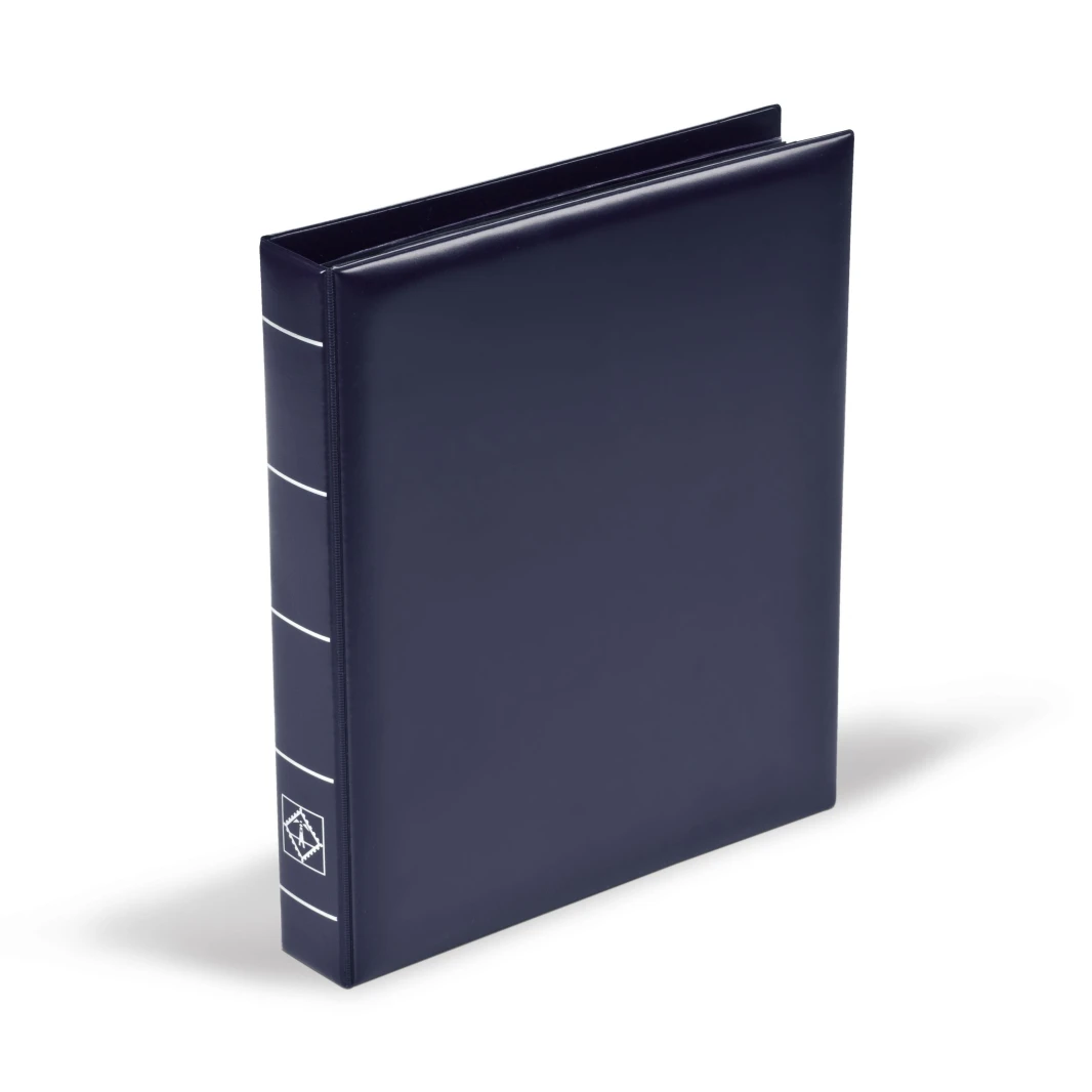 NEW Leuchtturm OPTIMA EASY Ringbinder Dark Navy Blue 270x220x40mm with 10 OPTIMA Banknote Sheets