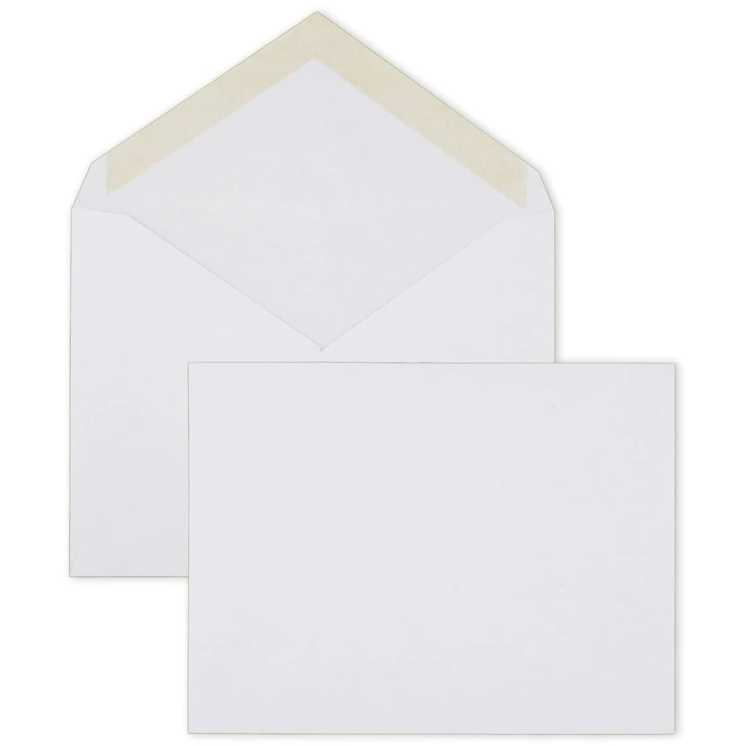 George White Invitation Envelopes 116x145mm  - Pack of 25