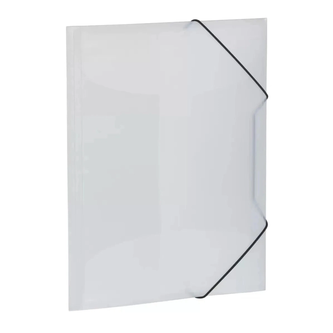 Herma Plastic Transparent 3 Flap Folder with Elastic A4