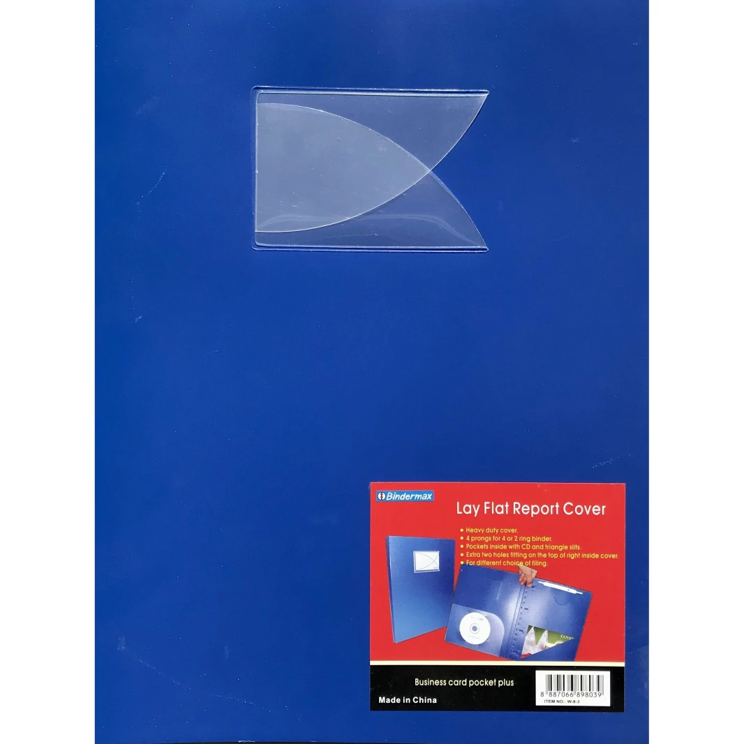 Bindermax Lay Flat Report Cover A4