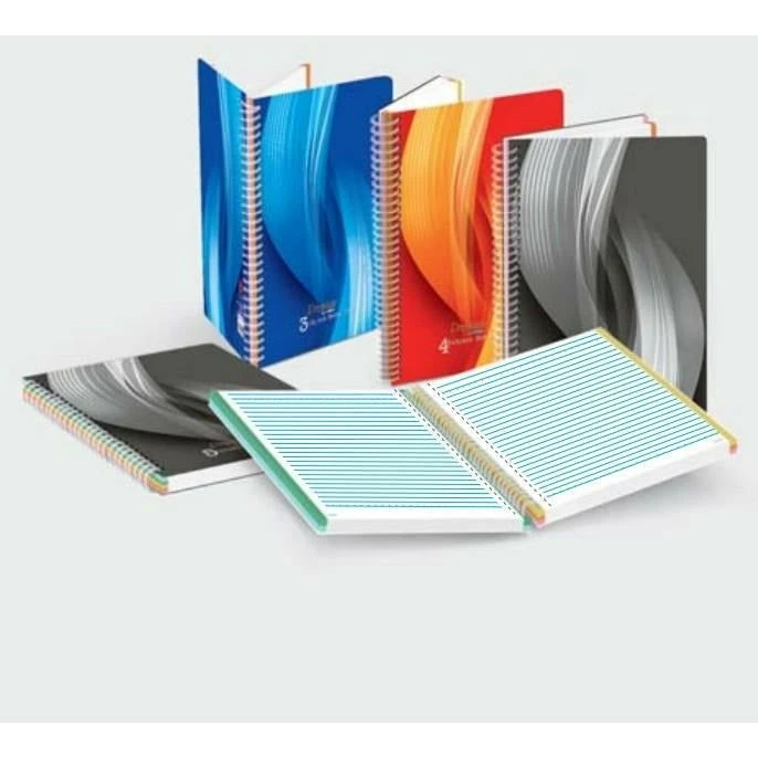 CampAp Premium 4 Subject Notebook 60 GSM - A4