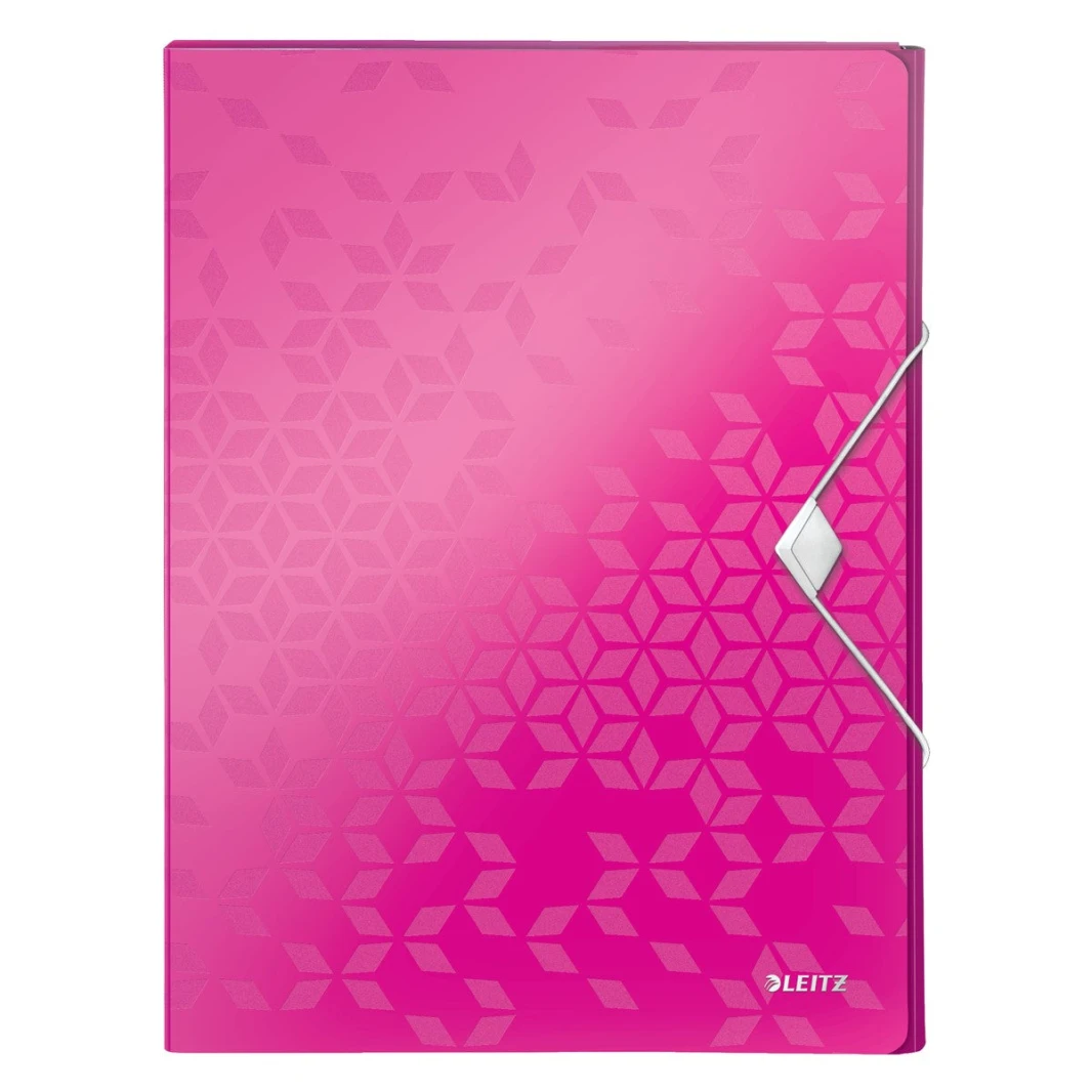 Leitz WoW Job Box File 30mm with Elastic 250 Sheets A4