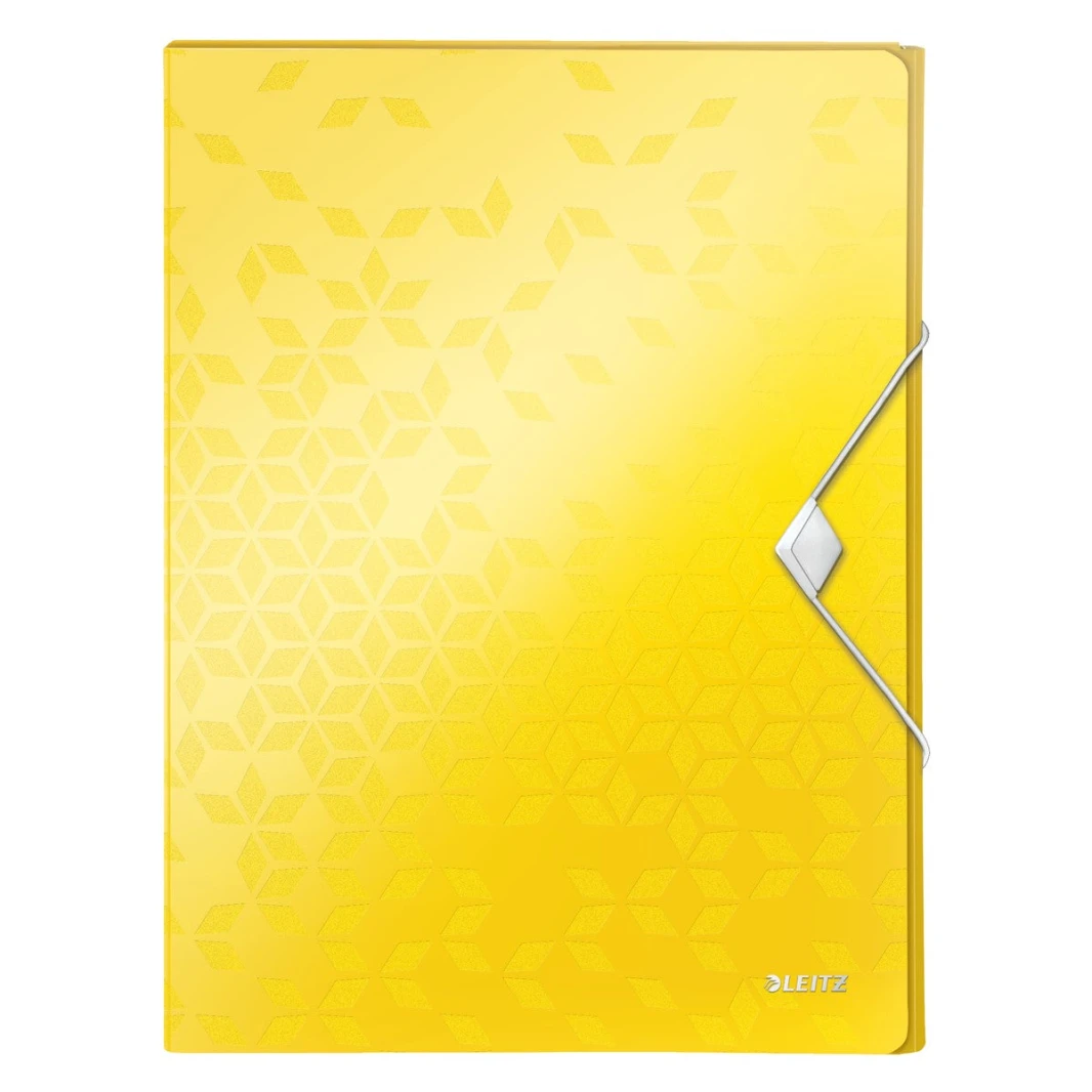 Leitz WoW Job Box File 30mm with Elastic 250 Sheets A4