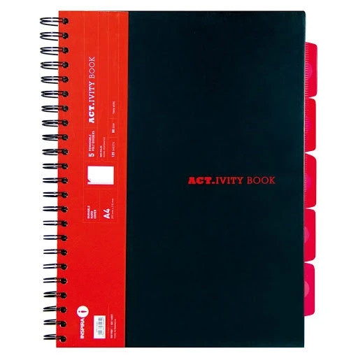دفتر ملاحظات Inspira Activity Book A4 - 5 مواضيع - عادي