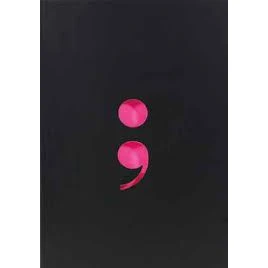 دفتر ملاحظات Inspira Punctuation A6 غلاف ورقي سادة 96 ورقة