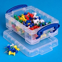 صندوق تخزين بلاستيكي Really Useful Boxes® سعة 0.2 لتر