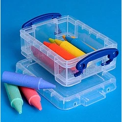 صندوق تخزين بلاستيكي Really Useful Boxes® سعة 0.2 لتر