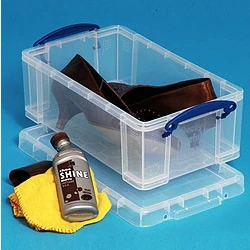 صندوق تخزين بلاستيكي Really Useful Boxes® سعة 5.0 لتر