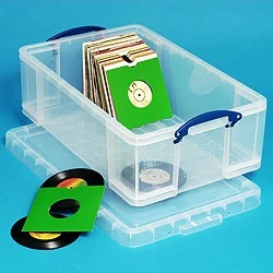 صندوق تخزين بلاستيكي Really Useful Boxes® سعة 50 لترًا