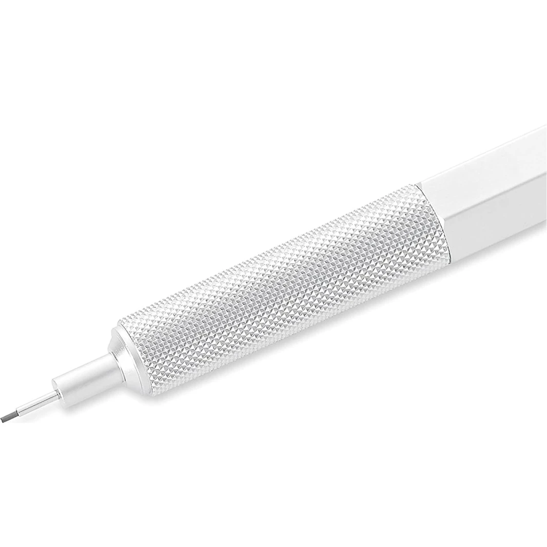 NEW Rotring 600 Metal Body Drafting Mechanical Pencil 0.5mm - Silver