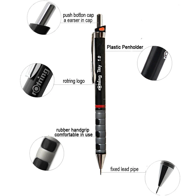 Rotring Tikky Mechanical Pencil 0.5mm with Soft Grip