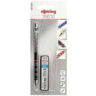 Rotring Tikky Mechanical Pencil Black + Lead (Student Pack)