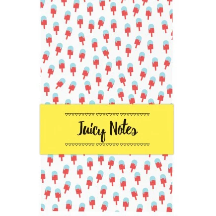 دفتر ملاحظات Inspira Juicy Notes ذو الغلاف الناعم مقاس 140 × 90 مم، 48 ورقة - A6
